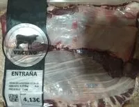 Cantidad de azúcar en Entraña