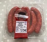 Quantité de sucre dans Longaniza roja fresca