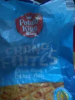 入っている砂糖の量 Franse frites