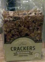 Sokerin määrä sisällä Crackers meergranen