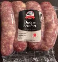 Zuckermenge drin Diots de Savoie au Beaufort