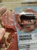 Jumlah gula yang masuk Solomillo provenzal