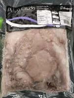 Cantidad de azúcar en Pulpo crudo