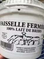 Sucre et nutriments contenus dans La ferme du bois d esgranges