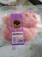Количество сахара в Solomillo Pavo