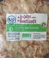Quantité de sucre dans Petites crêpes bretonnes nature