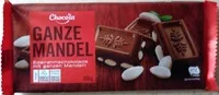 İçindeki şeker miktarı Ganze Mandel Edel-Rahmschokolade