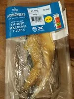 Quantité de sucre dans smoked mackerel fillets