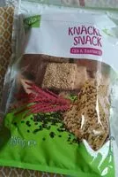 Sucre et nutriments contenus dans Knacke snack