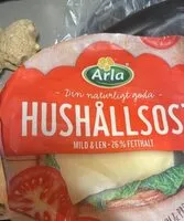 Количество сахара в Hushållsost