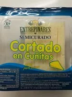 Amount of sugar in Queso semicurado cortado en cuñitas