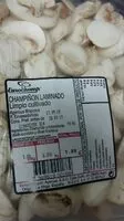 含糖量 Champiñón laminado limpio cultivado