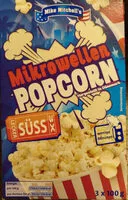 入っている砂糖の量 Mikrowellen Popcorn