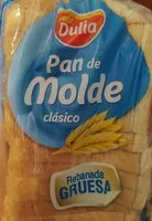 Cantidad de azúcar en Pan de molde clásico