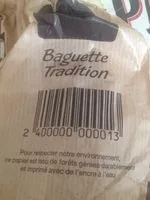 Quantité de sucre dans Baguette céréales