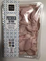 入っている砂糖の量 Pechuga de pavo