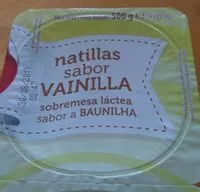 入っている砂糖の量 Natillas sabor vainilla