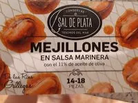 चीनी की मात्रा Mejillones en salsa marinera
