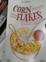 Sokerin määrä sisällä Corn flakes goldenbridge