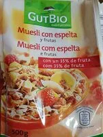 Jumlah gula yang masuk Muesli crujiente - Frutos rojos