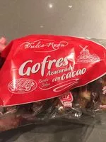 चीनी की मात्रा Gofres azucarados con cacao