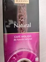 Jumlah gula yang masuk Cafe molido de tueste natural