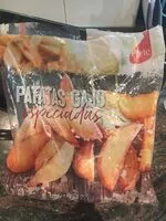 入っている砂糖の量 Patatas fritas corte fino
