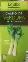 Cantidad de azúcar en Caldo de Verdura