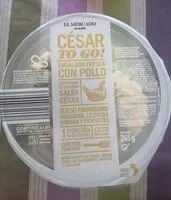 İçindeki şeker miktarı Ensalada césar con pollo