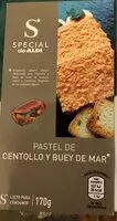 चीनी की मात्रा Pastel de centollo y buey de mar