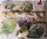 Sokerin määrä sisällä Alcachofa troceada ultracongelada