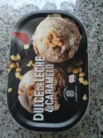 Cantidad de azúcar en Helado Dulce de leche con caramelo  Aldi