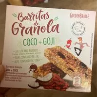 Sokerin määrä sisällä Barritas de granola COCO+GOJI