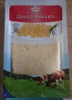Cantidad de azúcar en Queso Havarti