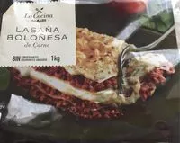 Suhkru kogus sees Lasaña