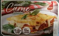 入っている砂糖の量 Lasaña carne