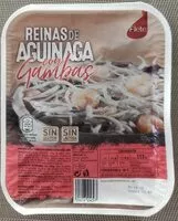 Quantité de sucre dans sucedáneo de angula