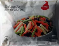 入っている砂糖の量 Salteado de verduras