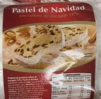 Zuckermenge drin Pastel de Navidad