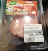 चीनी की मात्रा Jarret de porc