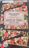 入っている砂糖の量 Pizza Masa crujiente No.4 - Queso de cabra