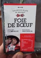 İçindeki şeker miktarı Foie de bœuf
