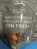 चीनी की मात्रा Tentaciones de chocolate negro con arándano