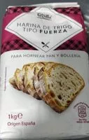 Suhkru kogus sees HARINA DE TRIGO TIPO FUERZA