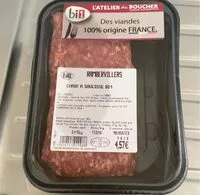 Quantité de sucre dans chair a saucisse