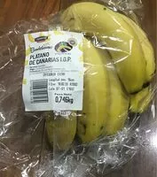入っている砂糖の量 Platanos de Canarias