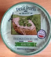 Suhkru kogus sees Frischkäsezubereitung Kräuter