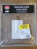 Amount of sugar in Viande séchée