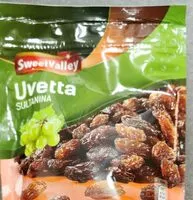 Amount of sugar in Uvetta