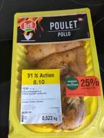 Amount of sugar in Poulet-Schenkel gewürzt